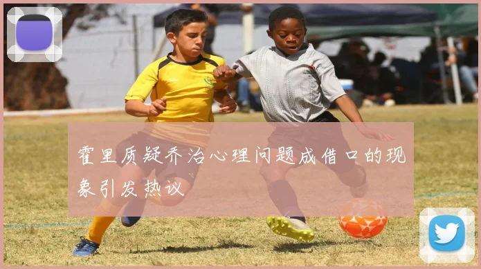 霍里质疑乔治心理问题成借口的现象引发热议